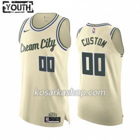 Dres Milwaukee Bucks Prilagođeni Nike 2019-20 City Edition Swingman - Dječji